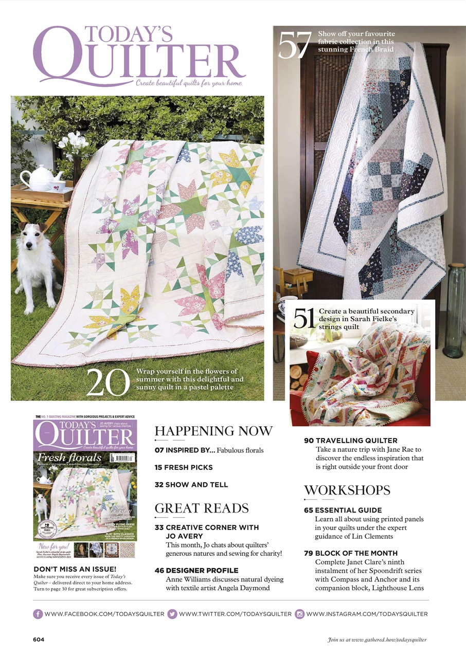 Today’s Quilter Preview Pages