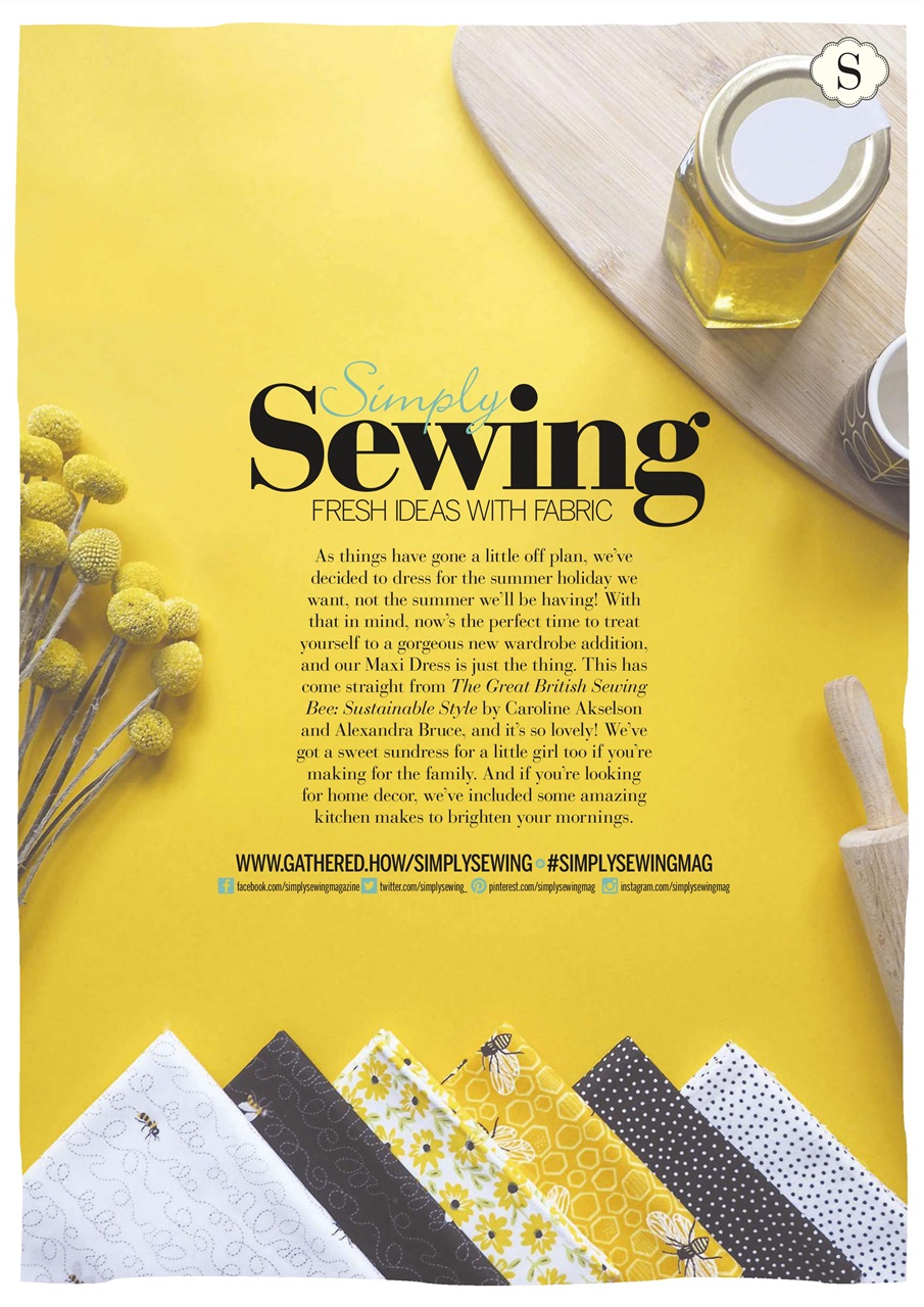 Simply Sewing Preview Pages