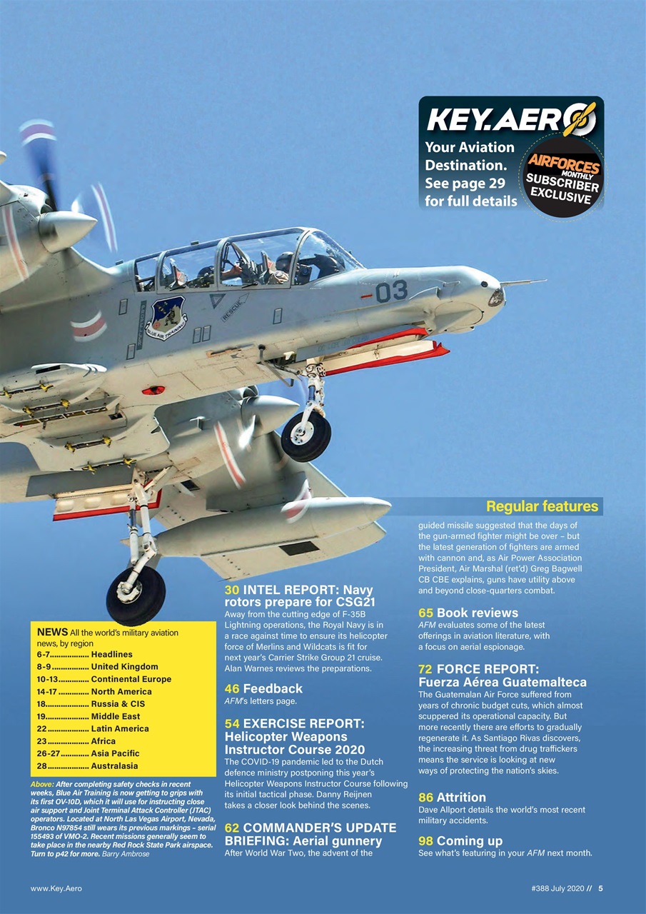 AirForces Monthly Preview Pages
