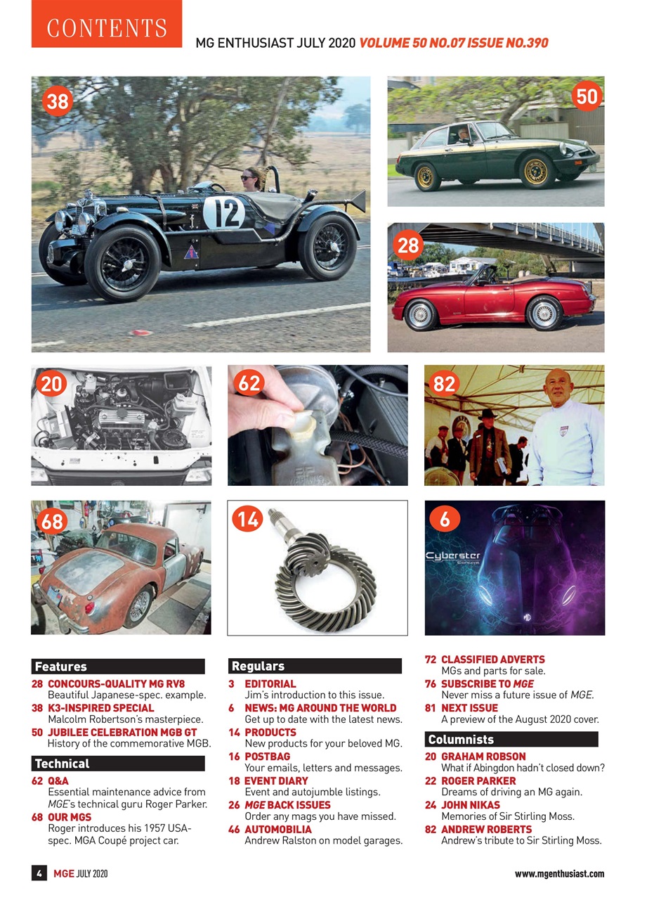 MG Enthusiast Preview Pages