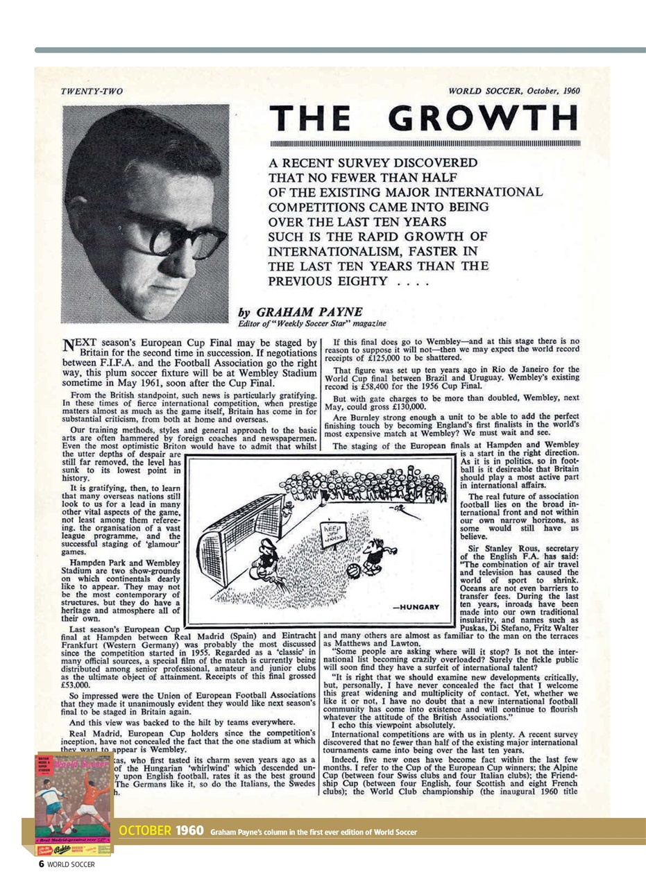 World Soccer Preview Pages