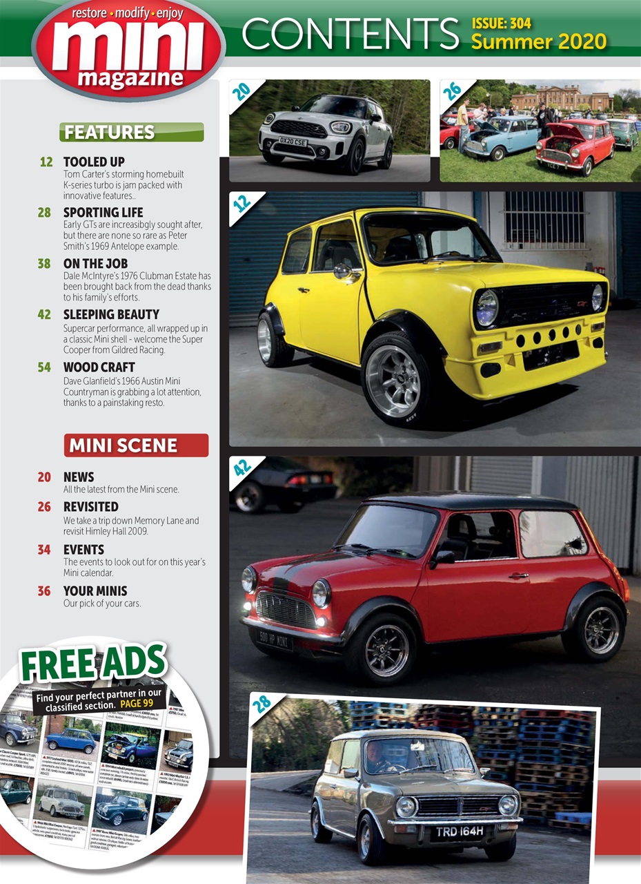 Mini Magazine Preview Pages