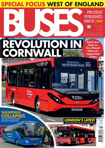 Buses Magazine issue  July 2020