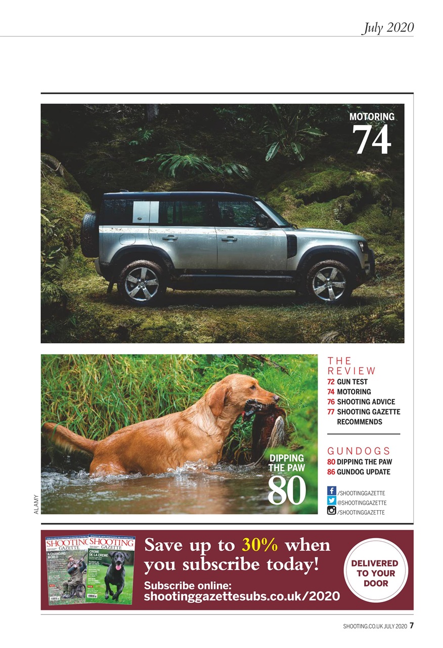 Shooting Gazette Preview Pages