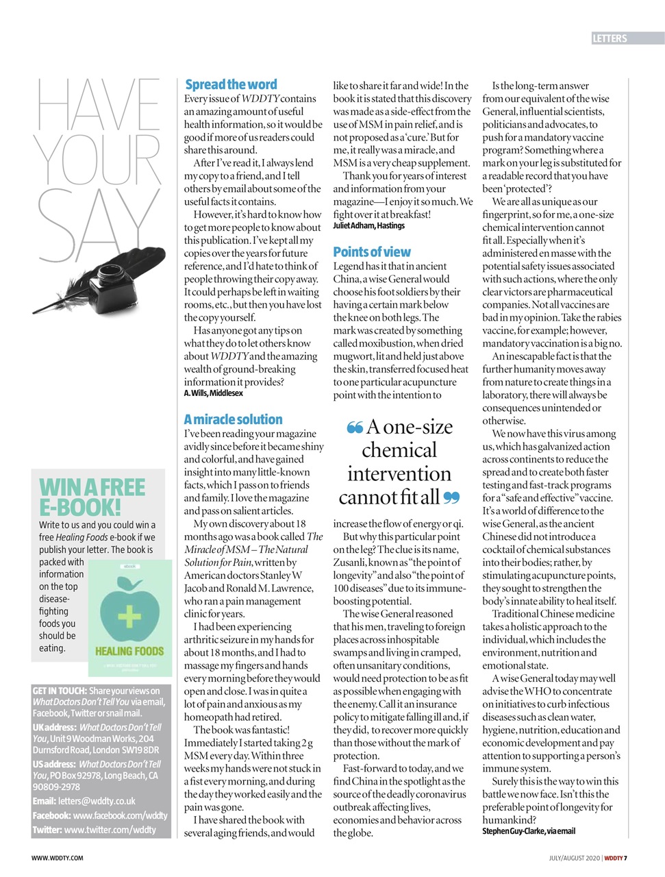 What Doctors Don't Tell You Preview Pages