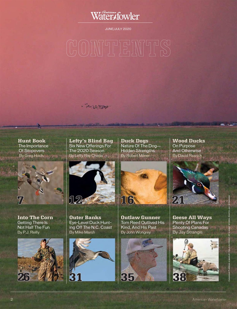 American Waterfowler Preview Pages