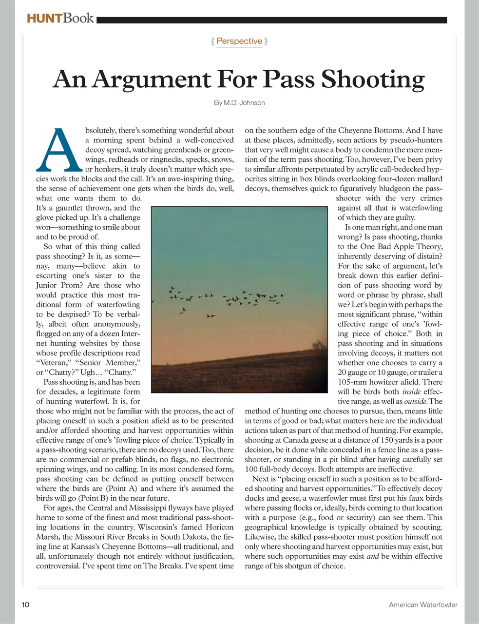 American Waterfowler Preview Pages
