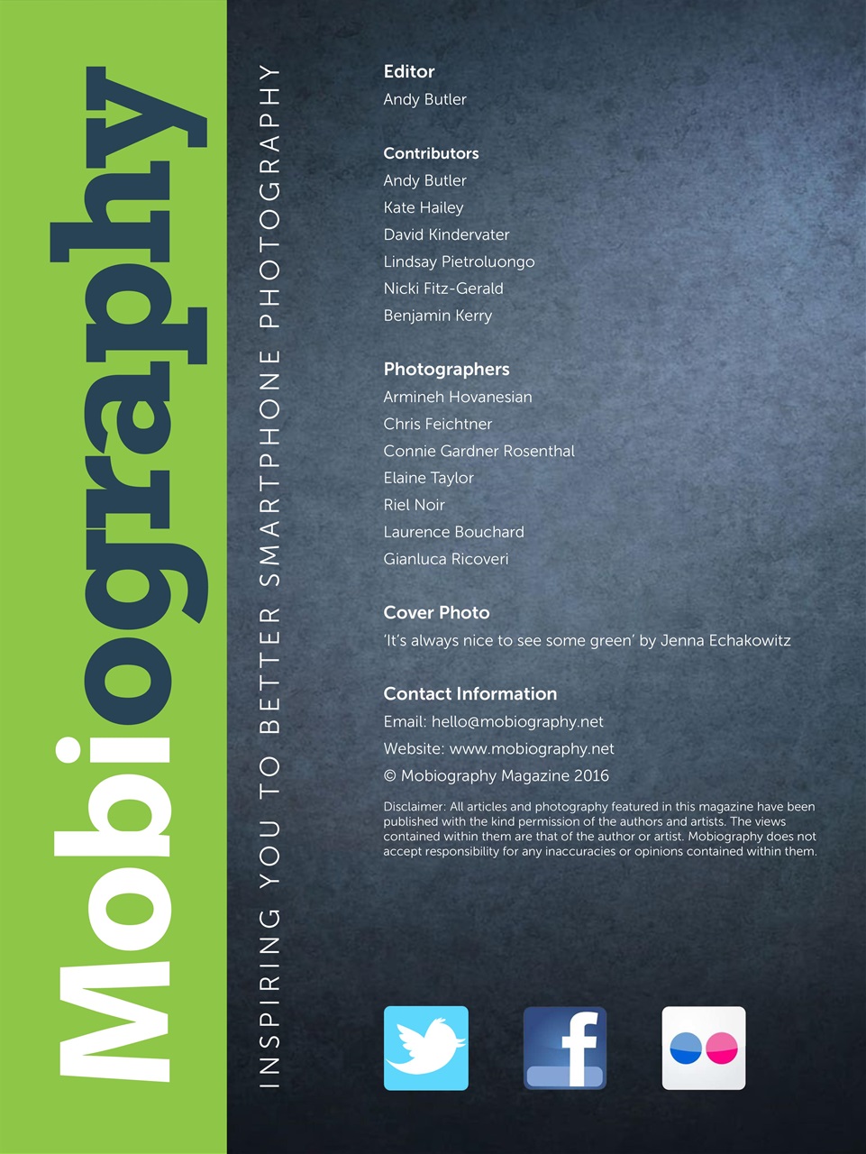 Mobiography Preview Pages