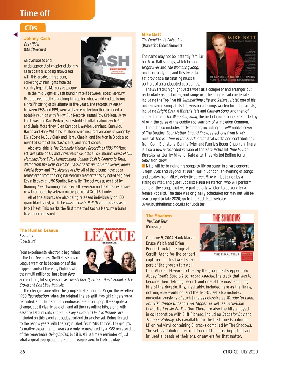 Choice Magazine Preview Pages