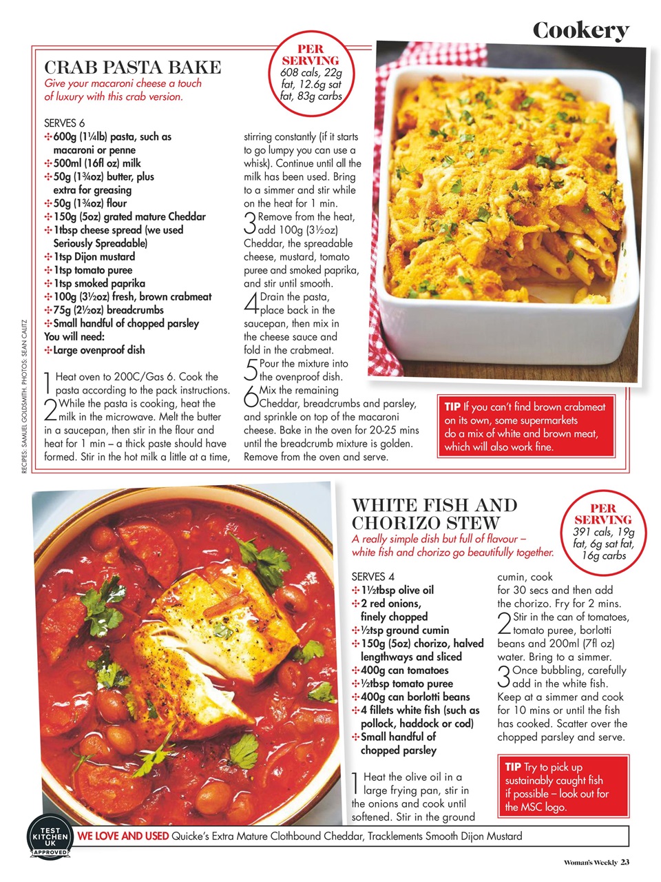 Woman's Weekly Preview Pages