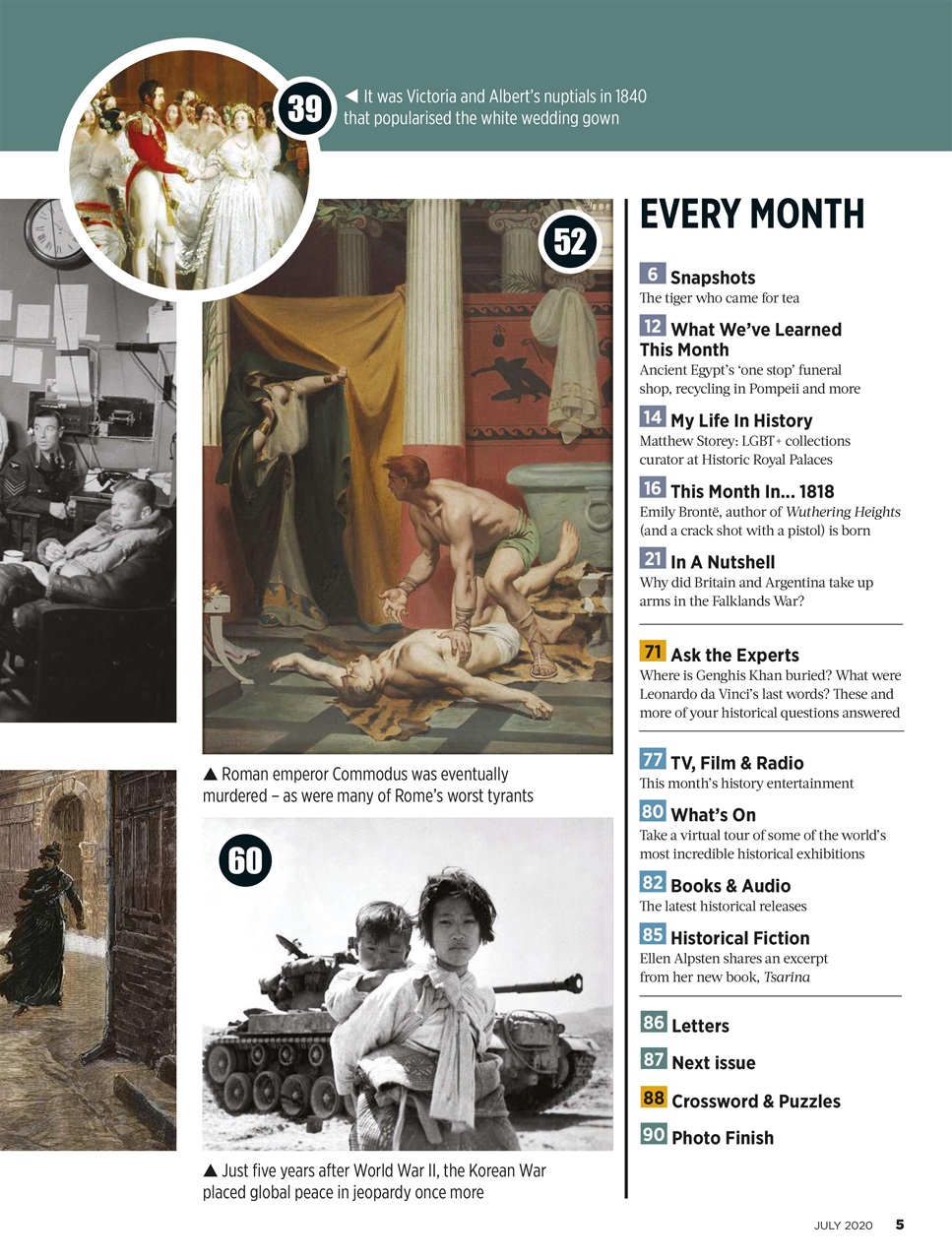 BBC History Revealed Magazine Preview Pages