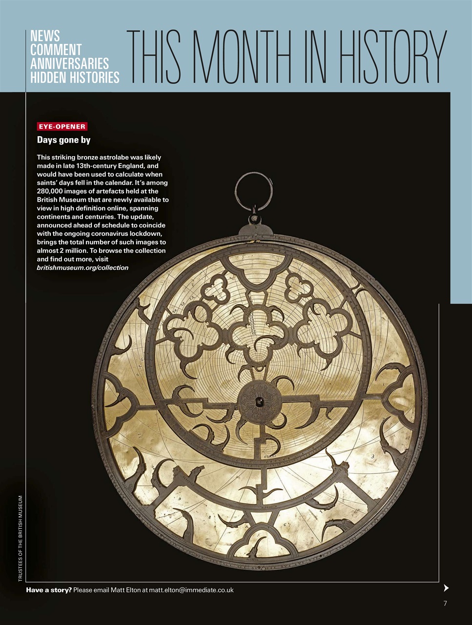 History Extra Magazine Preview Pages