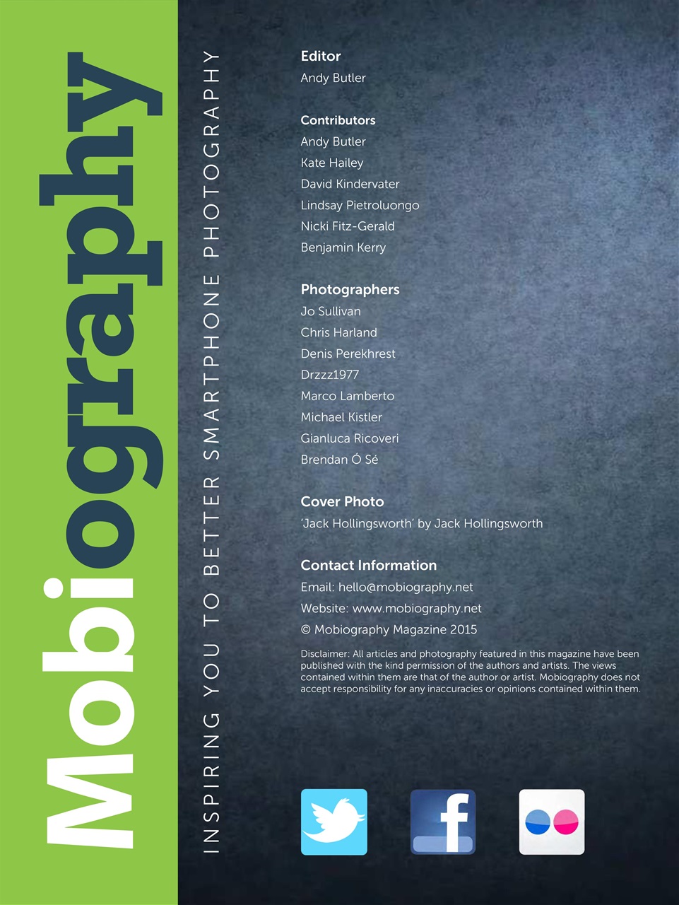 Mobiography Preview Pages