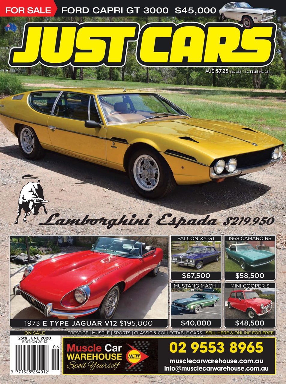 JUST CARS Preview Pages