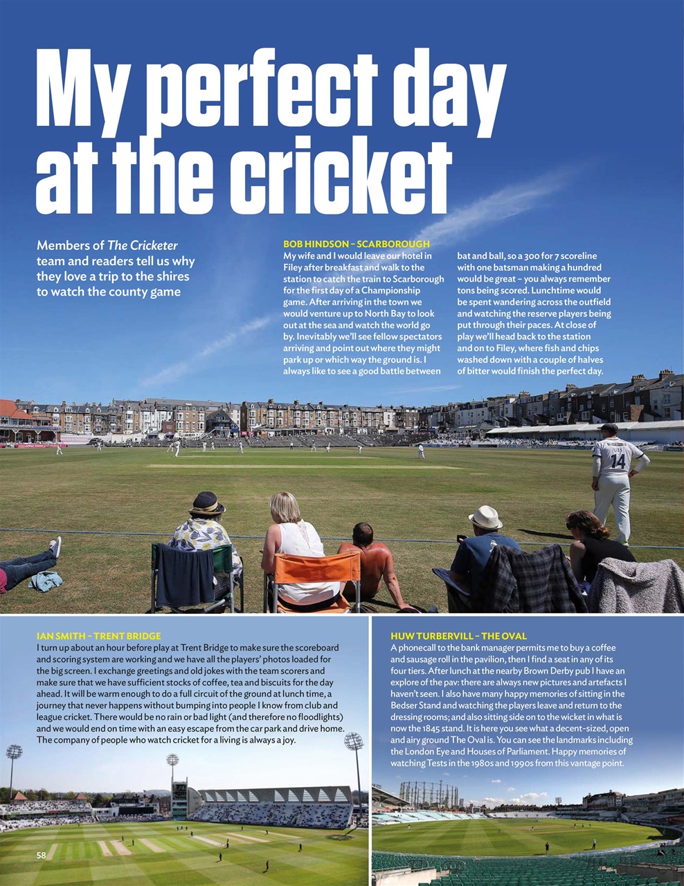 The Cricketer Magazine Preview Pages