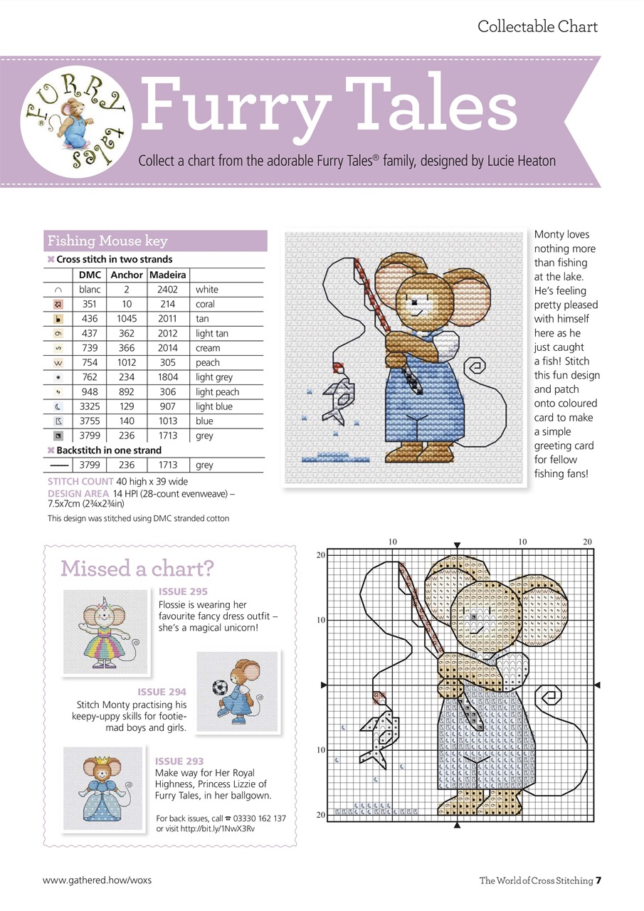 The World of Cross Stitching Preview Pages