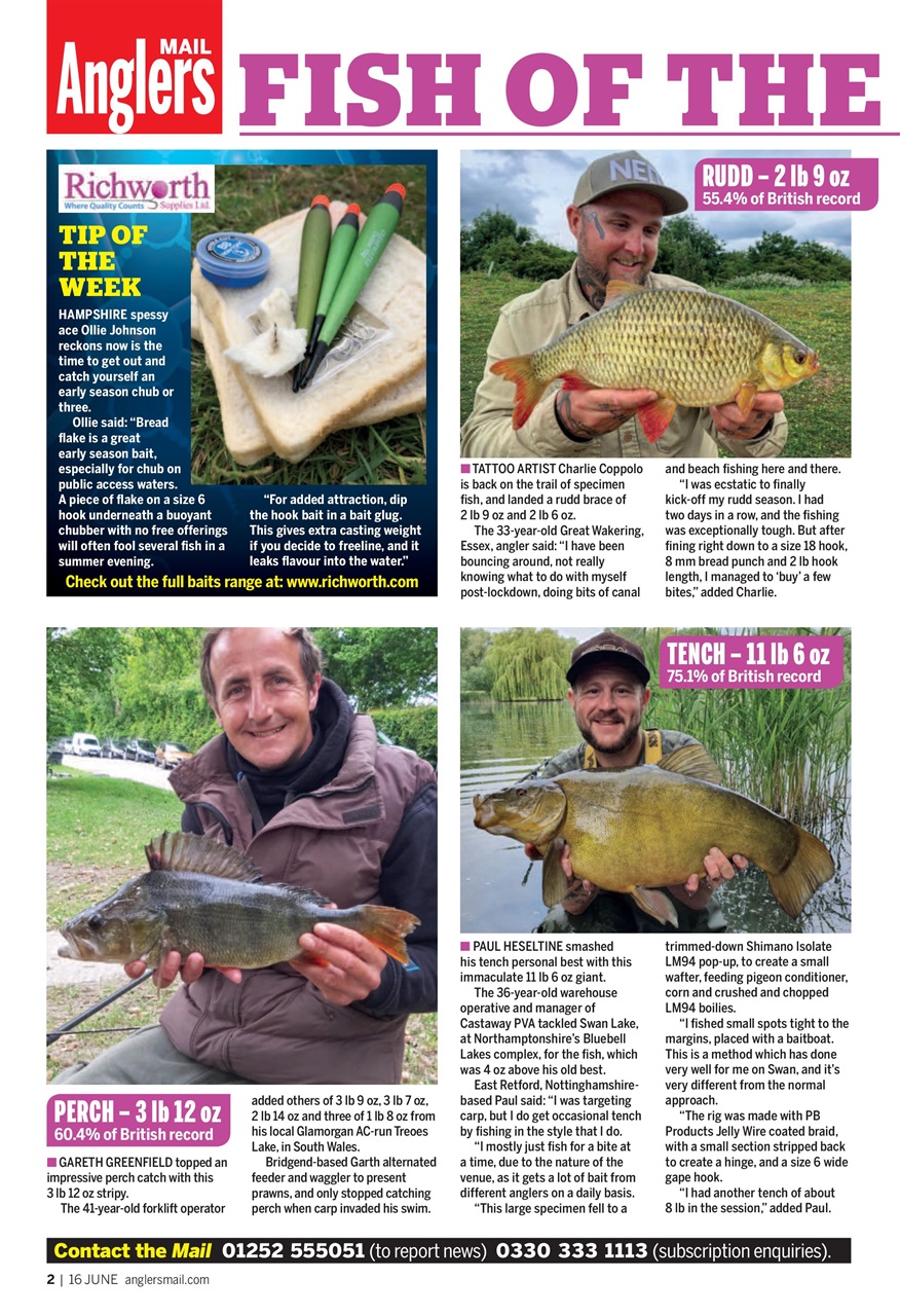 Anglers Mail Preview Pages