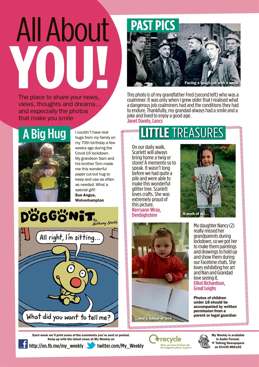 My Weekly Preview Pages