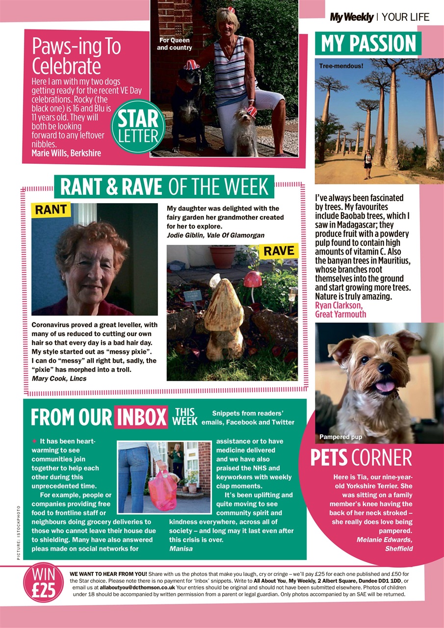 My Weekly Preview Pages