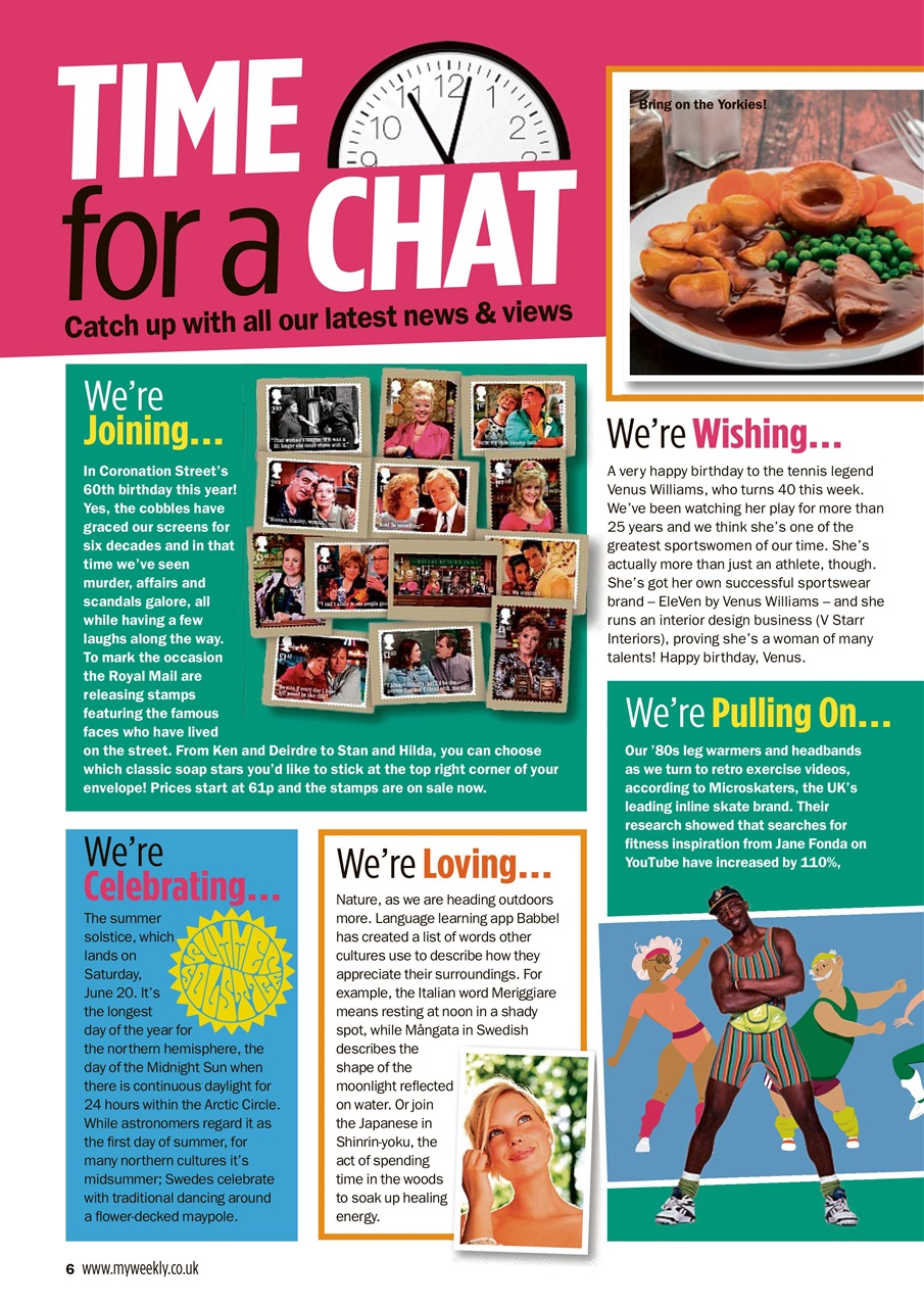 My Weekly Preview Pages