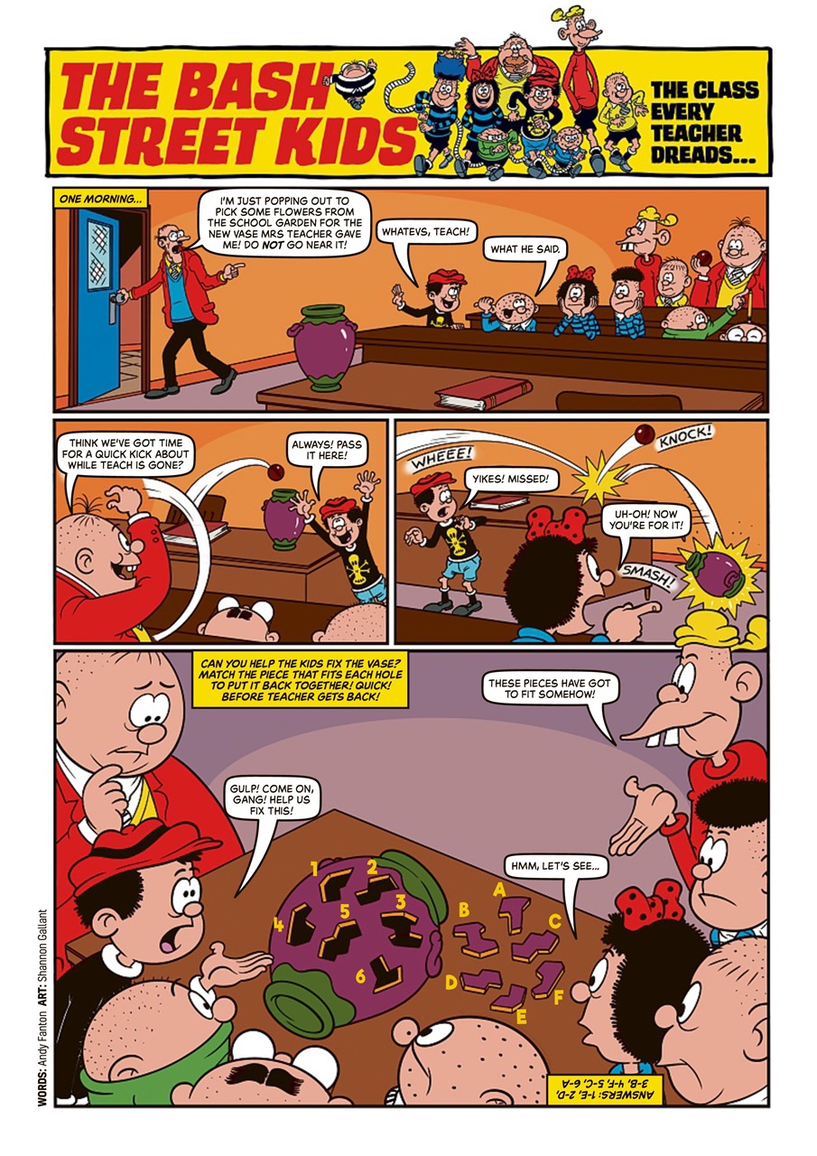 Beano Preview Pages