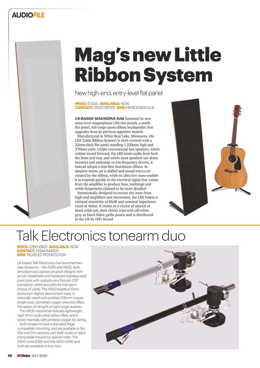 Hi-Fi Choice Preview Pages