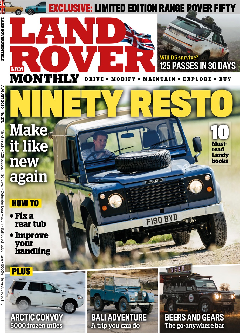 Land Rover Monthly Preview Pages