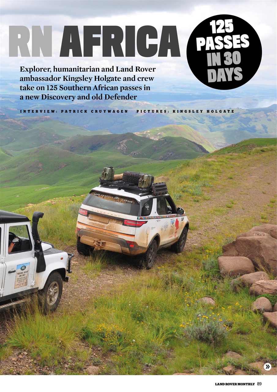 Land Rover Monthly Preview Pages