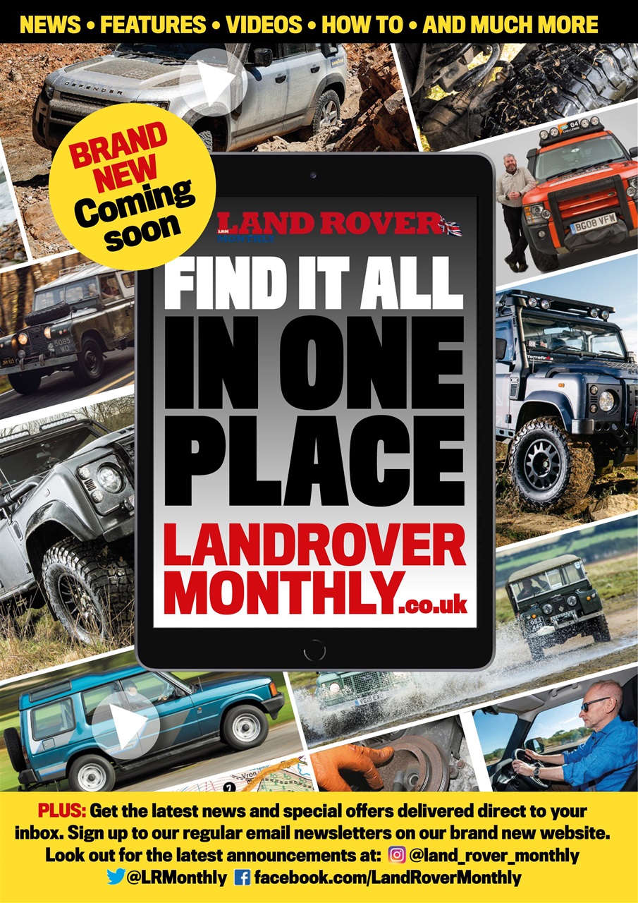 Land Rover Monthly Preview Pages