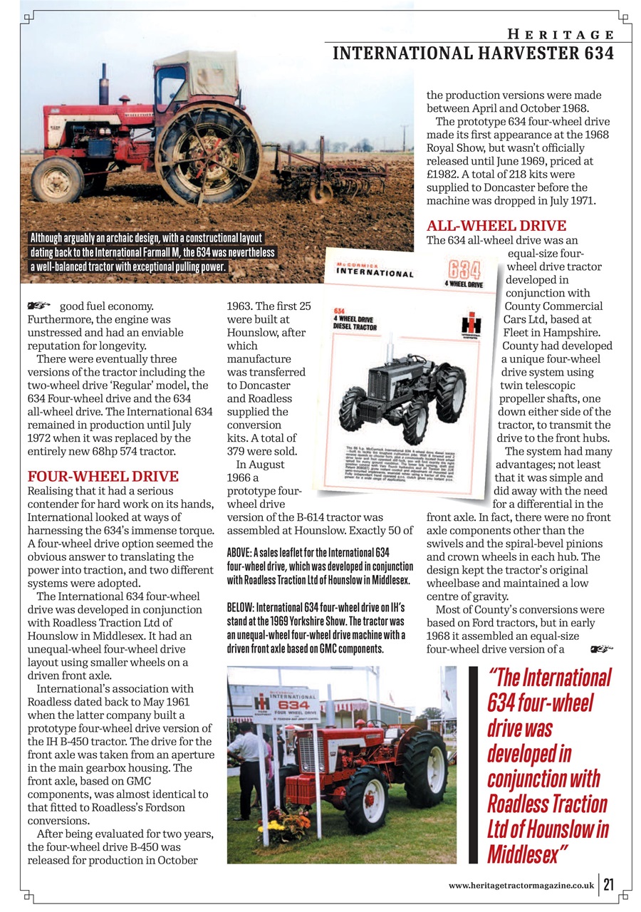 Classic Tractor Preview Pages