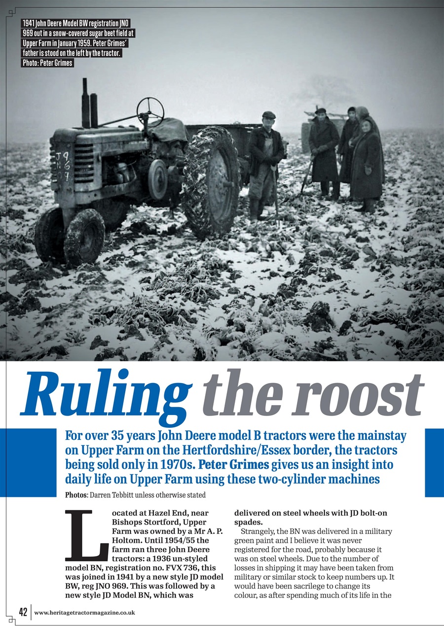 Classic Tractor Preview Pages
