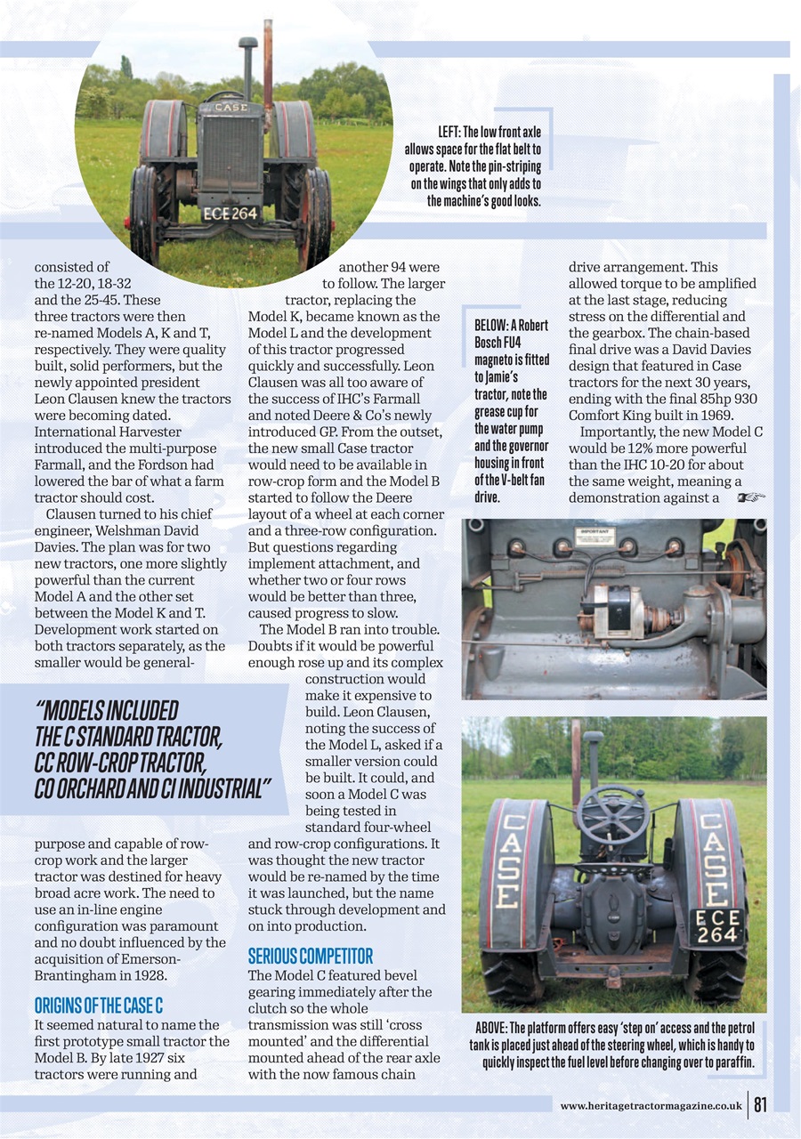 Classic Tractor Preview Pages