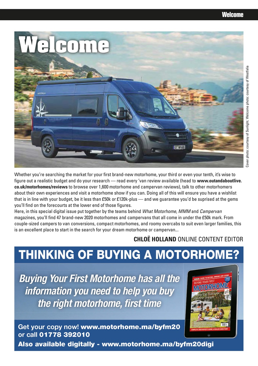 Campervan Preview Pages