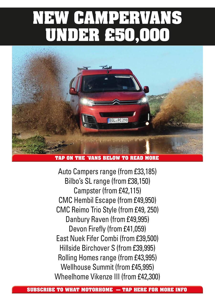 Campervan Preview Pages