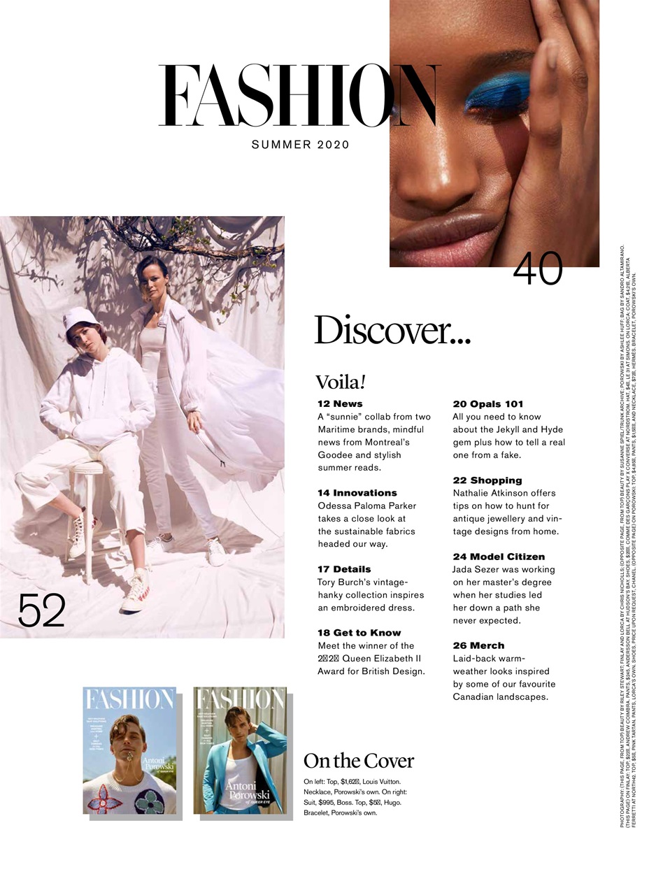 Fashion Magazine Preview Pages