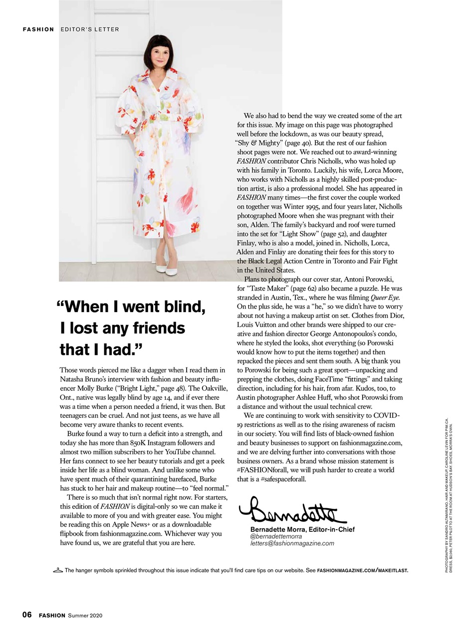 Fashion Magazine Preview Pages