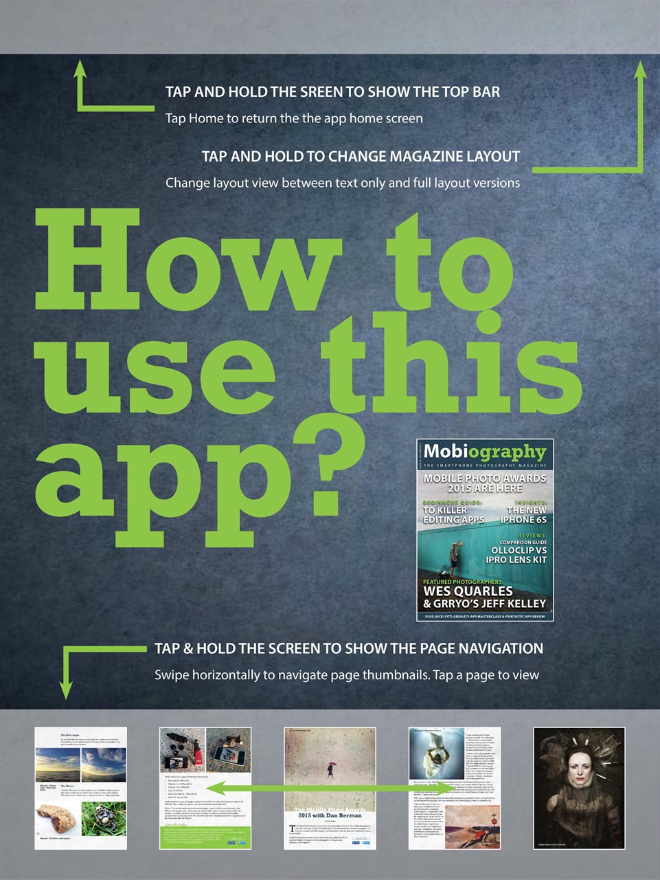 Mobiography Preview Pages