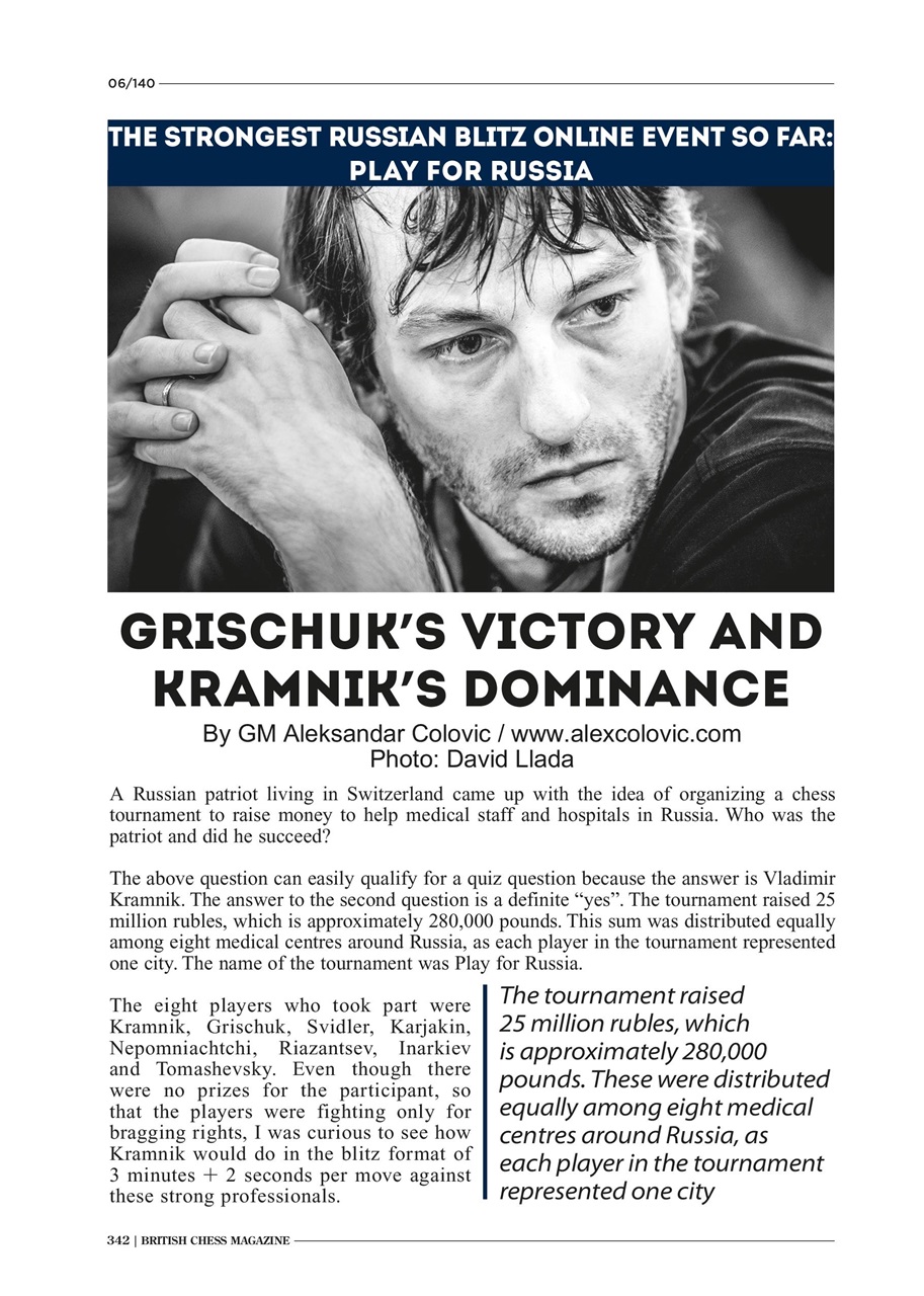 British Chess Magazine Preview Pages