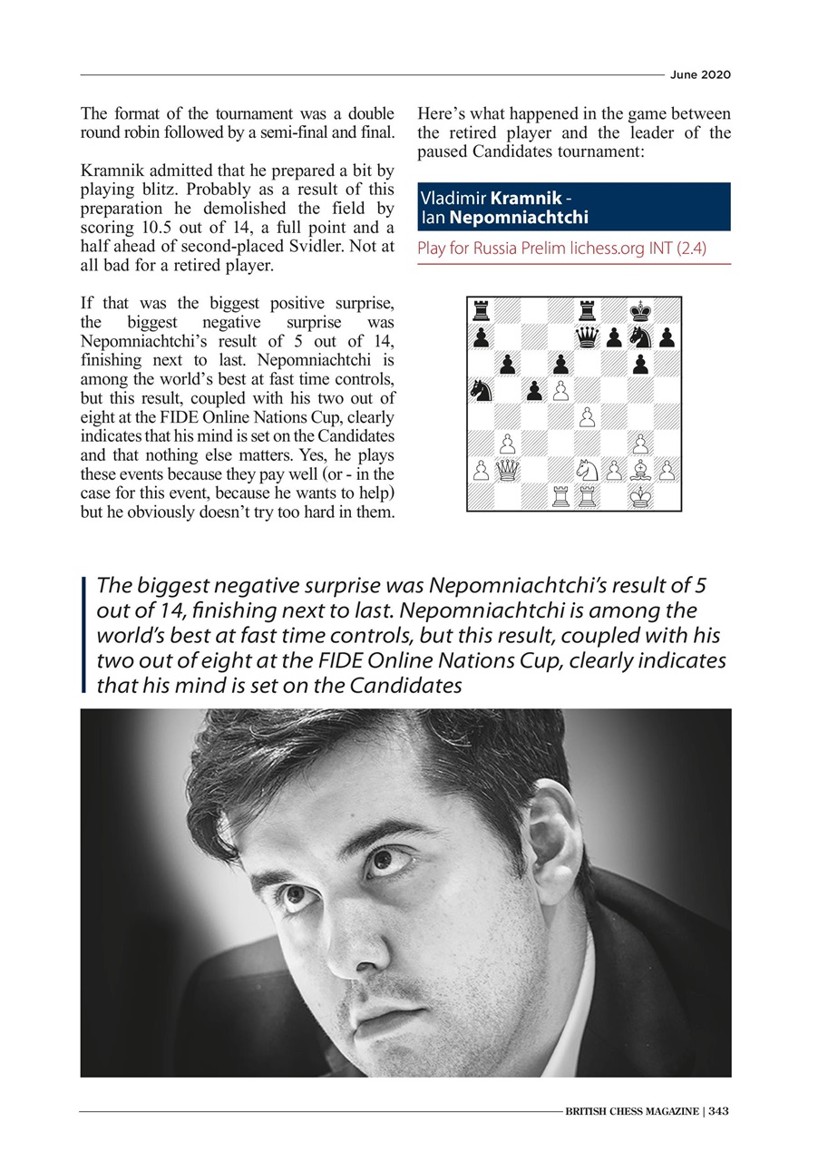 British Chess Magazine Preview Pages