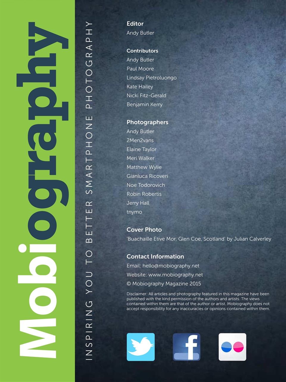 Mobiography Preview Pages