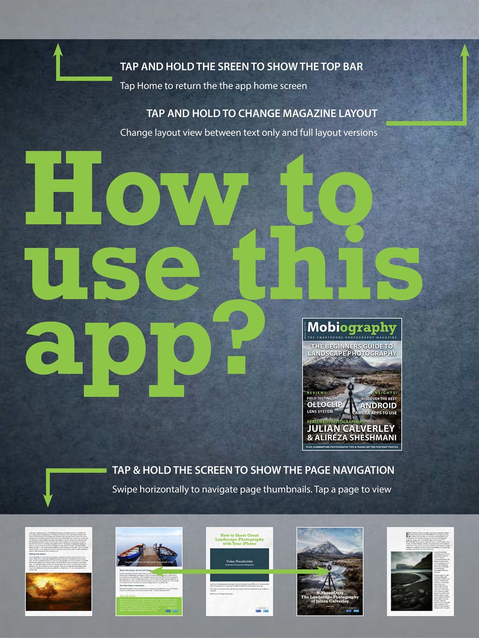 Mobiography Preview Pages