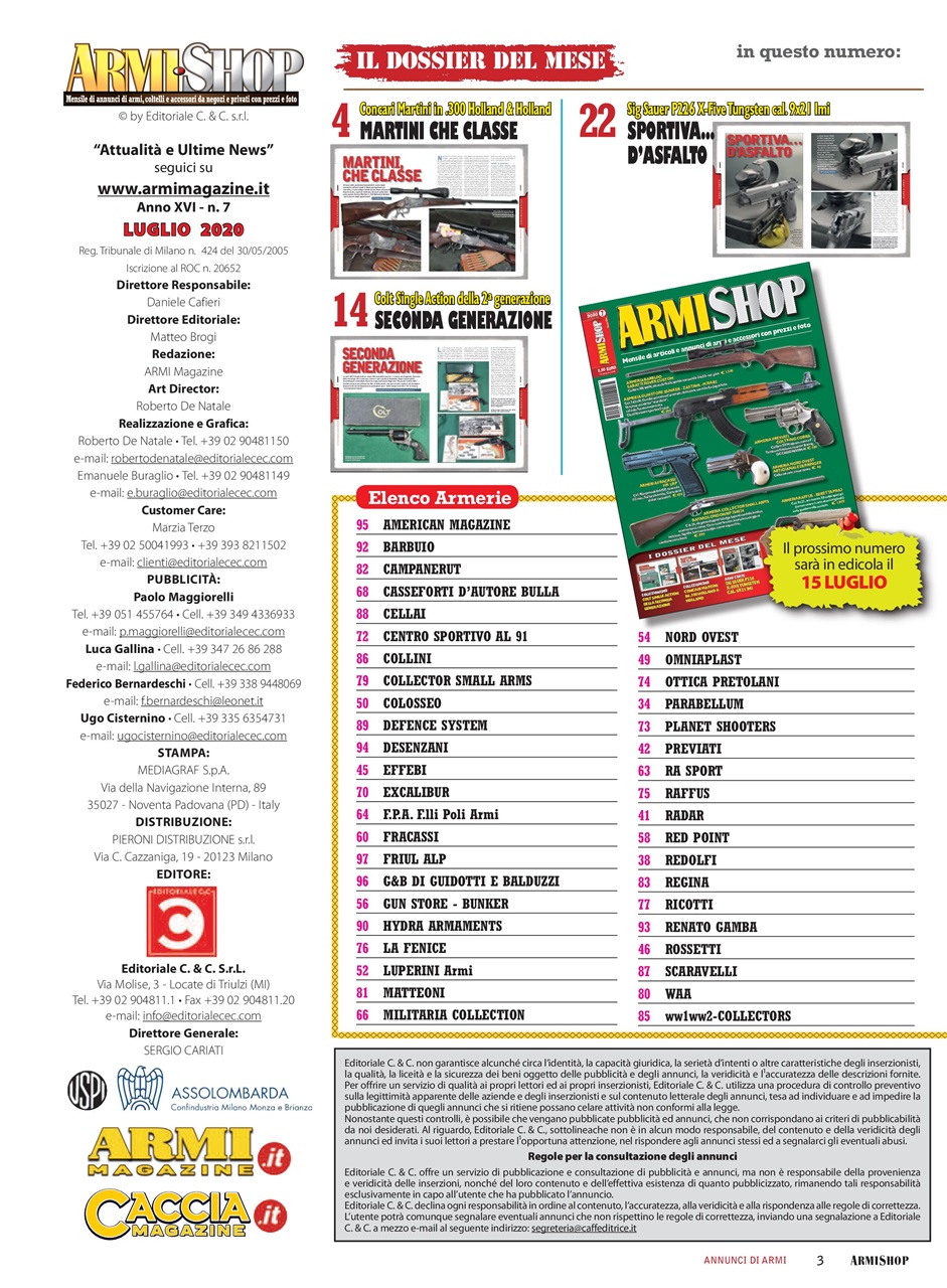 ARMI SHOP Preview Pages