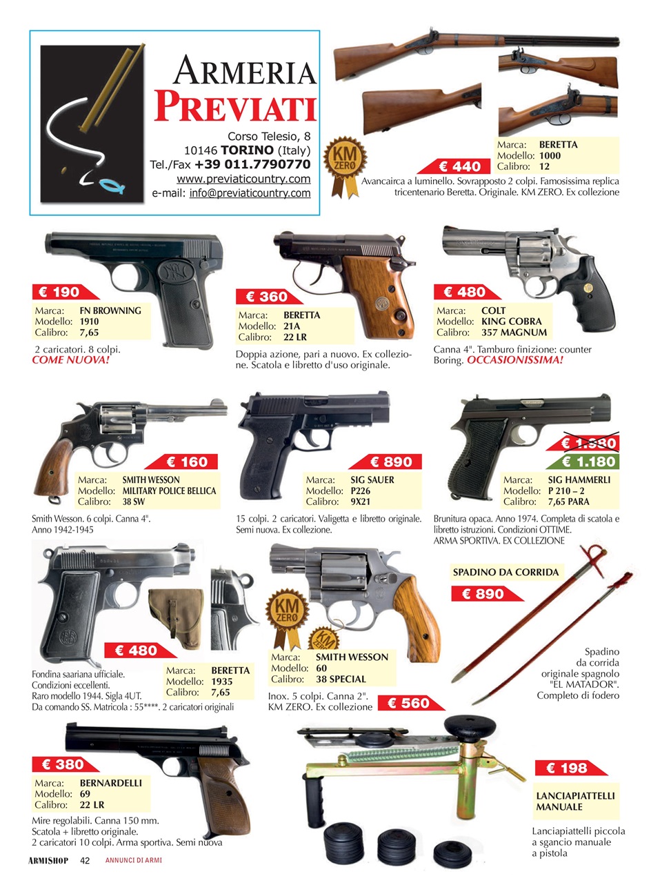 ARMI SHOP Preview Pages