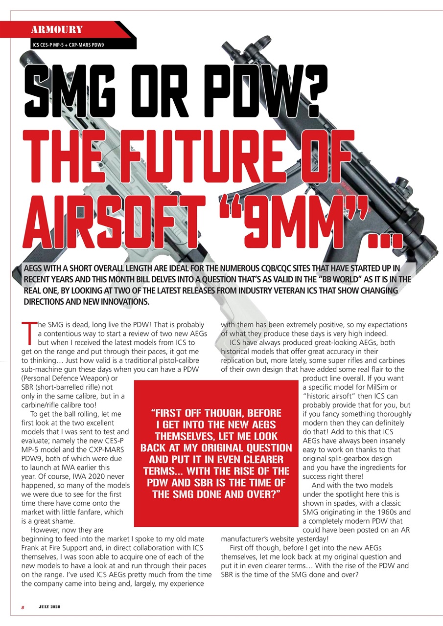 Airsoft Action Preview Pages