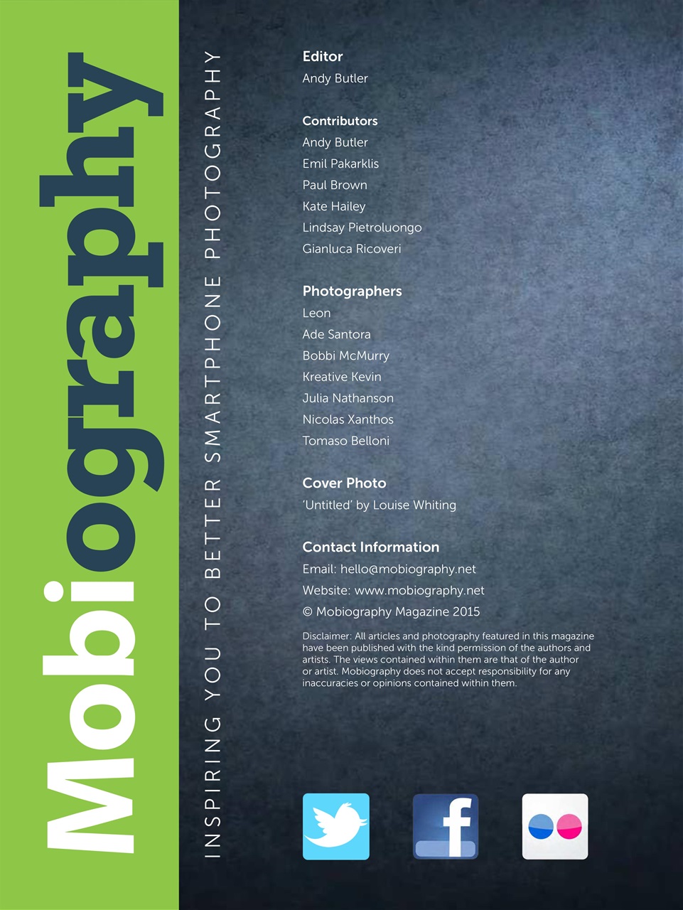 Mobiography Preview Pages