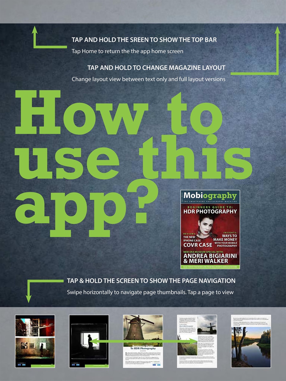 Mobiography Preview Pages