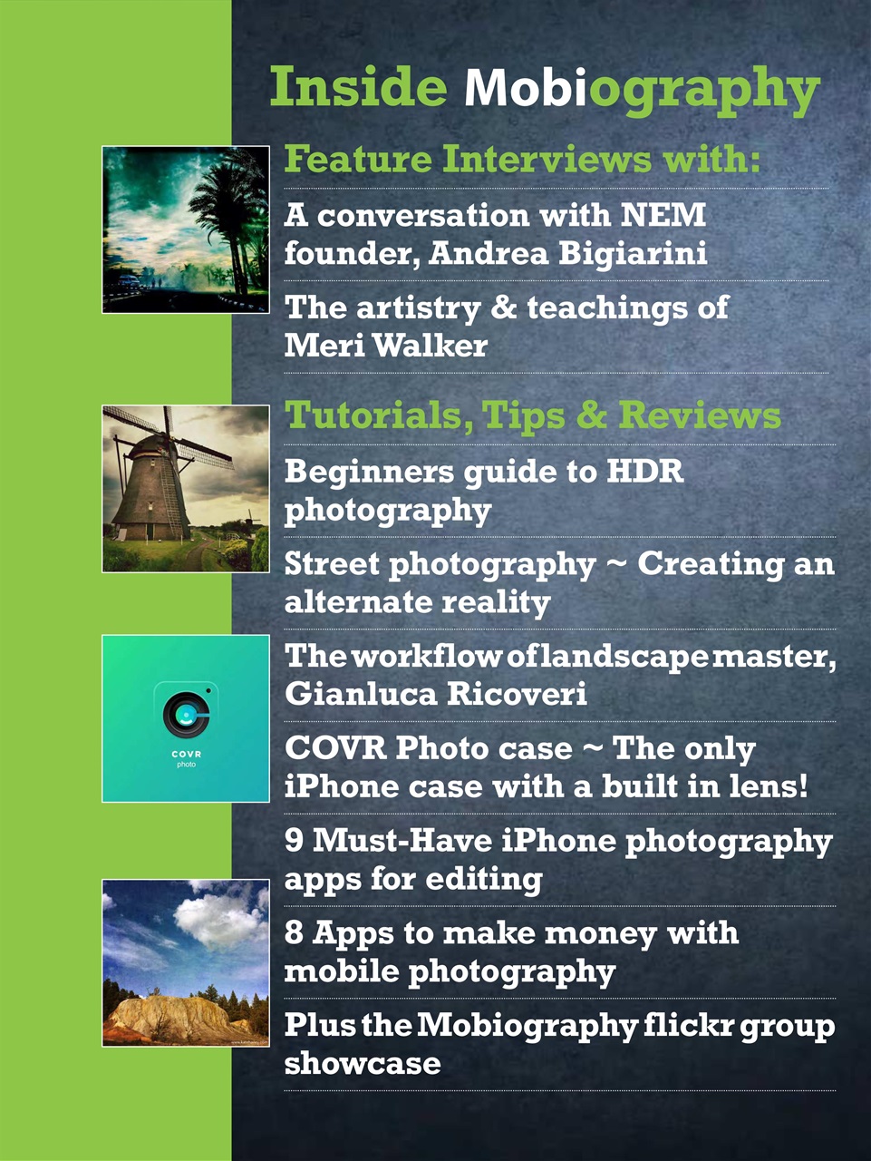 Mobiography Preview Pages