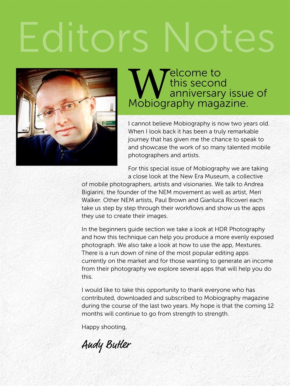 Mobiography Preview Pages