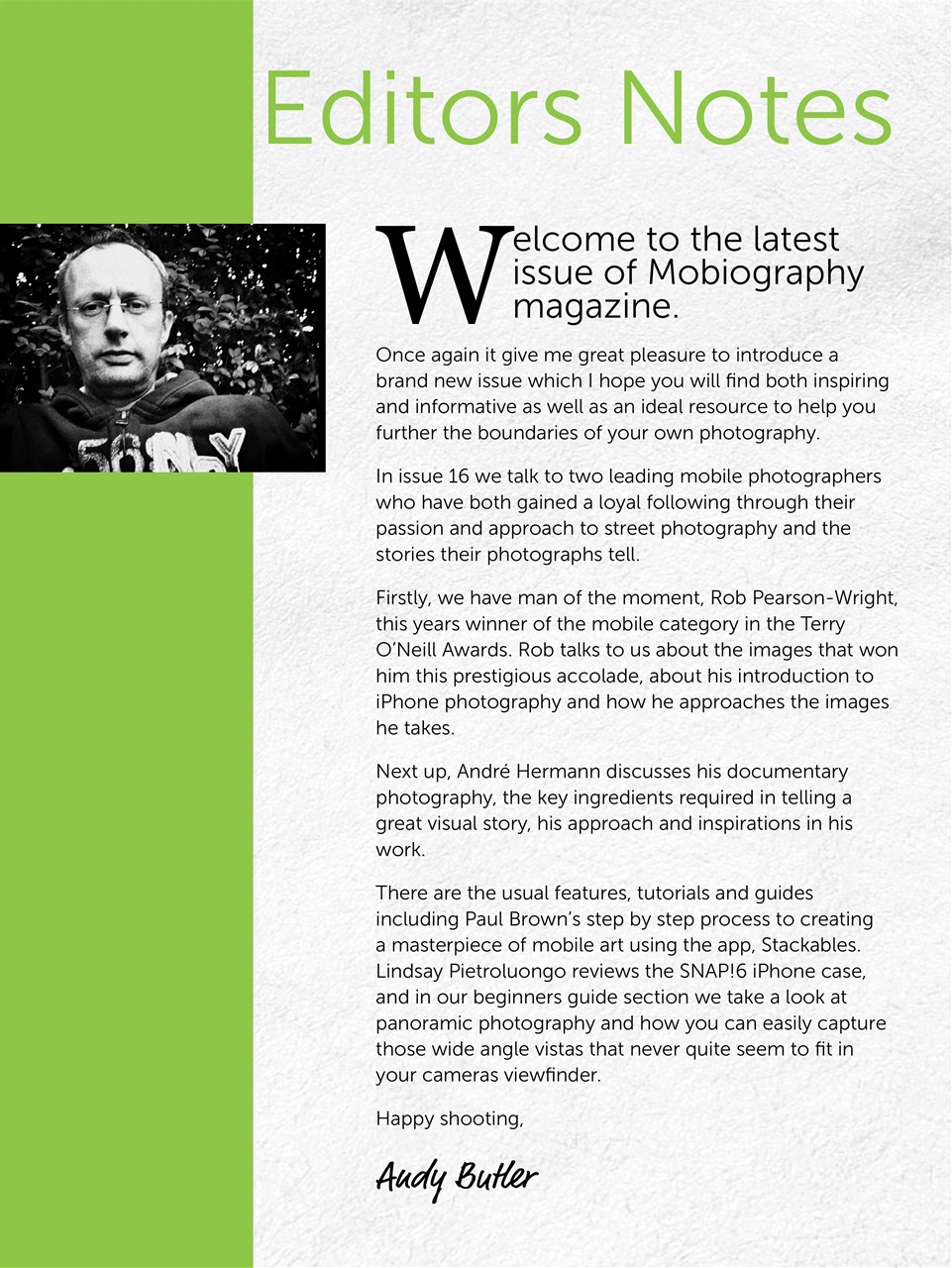 Mobiography Preview Pages