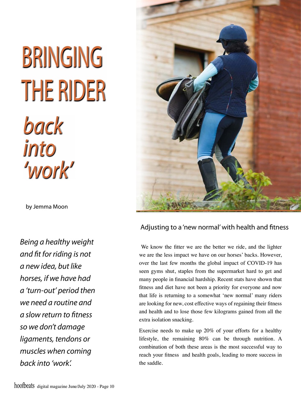 Hoofbeats Preview Pages